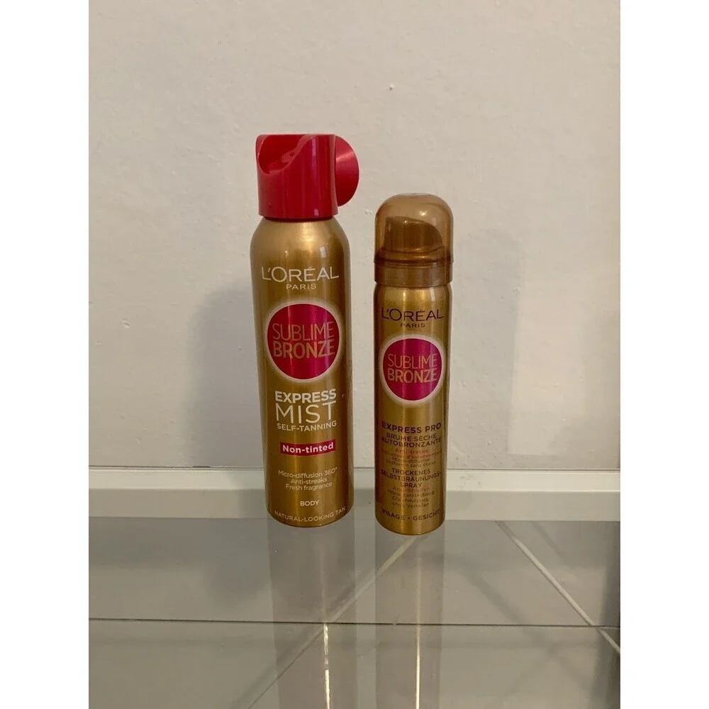 L’Oreal Paris Bronze Express Mist Self Tanning Spray Non Tinted.& Express Pro🆕